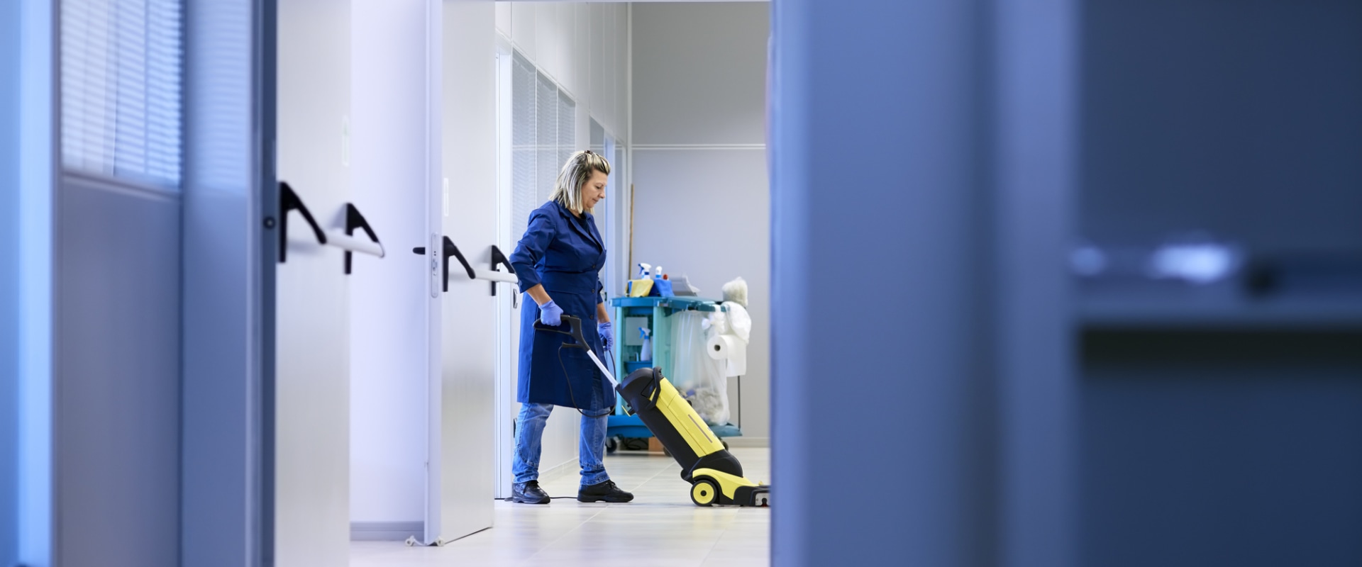 What is the difference between a cleaning service and a janitorial service?