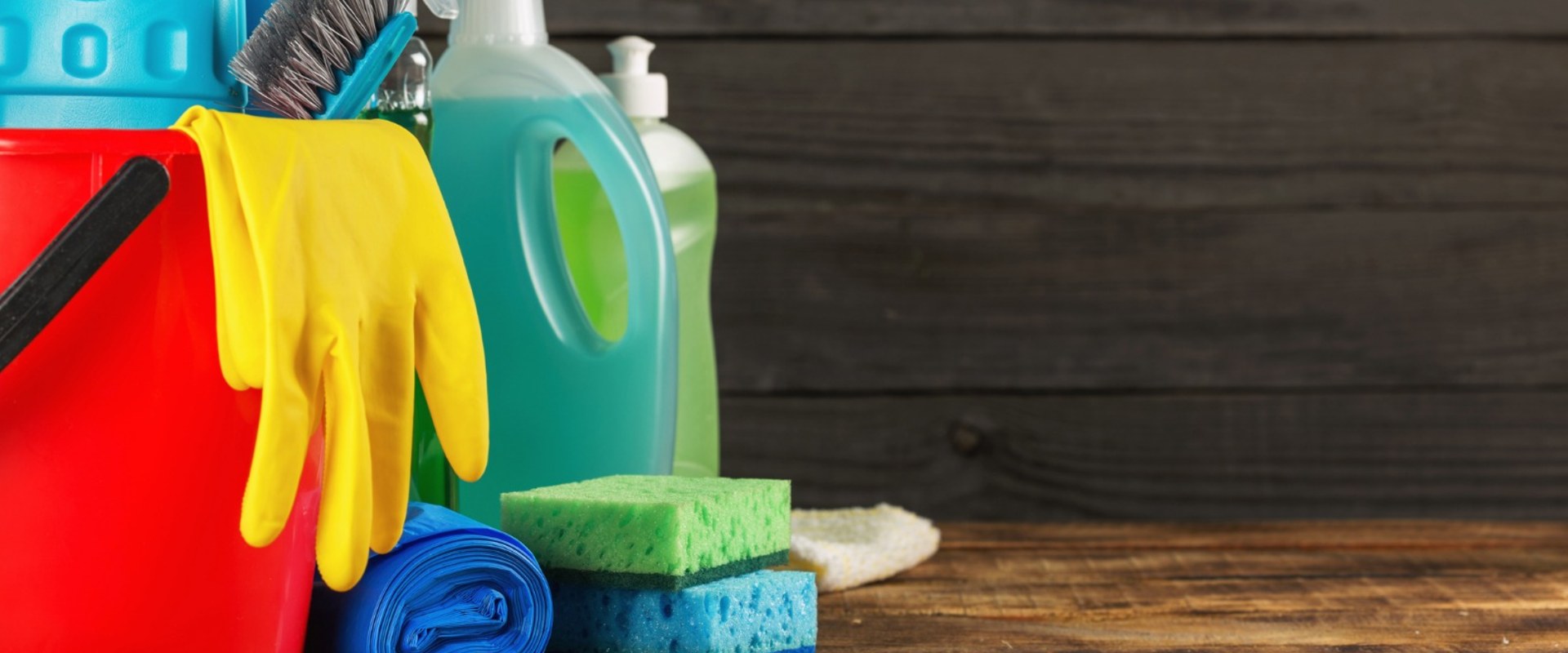 What are the 5 types of cleaning agents?