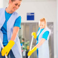 What is the difference between commercial cleaning?