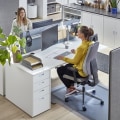 What is the proper way to clean an office?