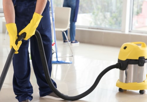 What type of industry is commercial cleaning?