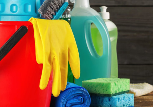 What are the 4 categories of cleaning agents?