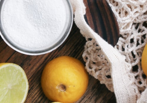 What are examples of homemade cleaning agents?