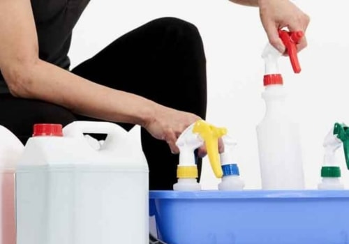 What products do commercial cleaners use?