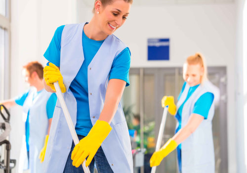What is the difference between commercial cleaning?